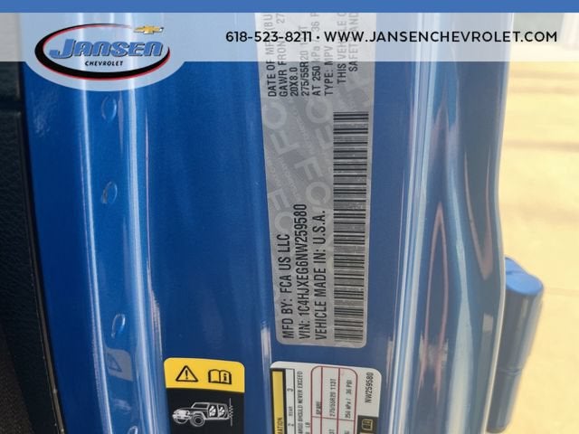 2022 Jeep Wrangler Unlimited High Altitude 4x4