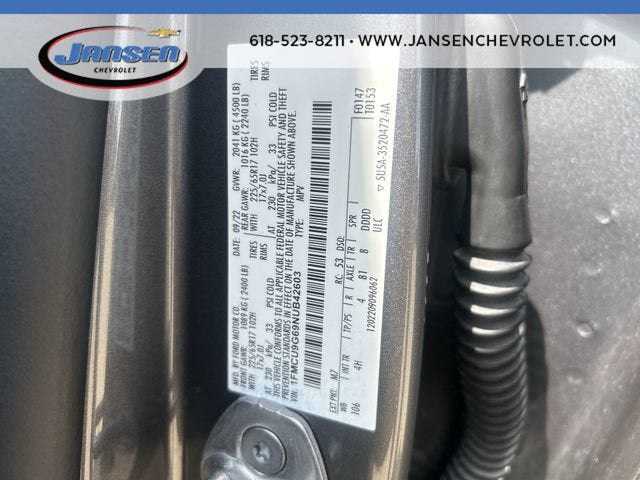 2022 Ford Escape SE