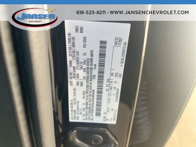 2018 Ford F-150 XLT
