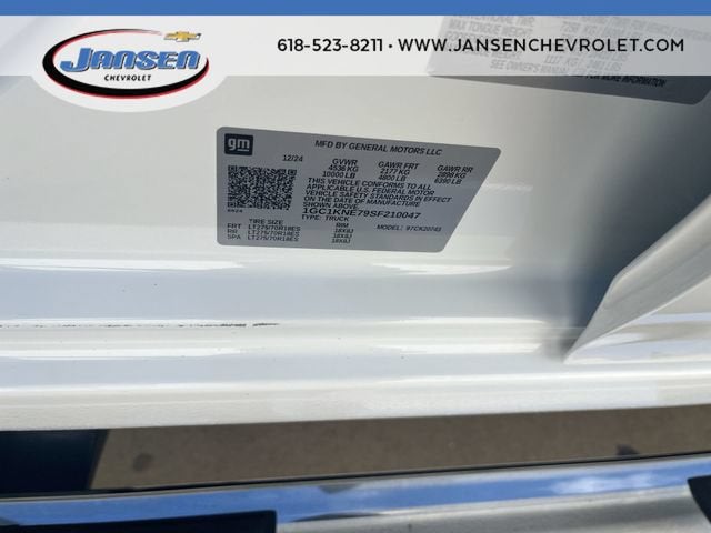 2025 Chevrolet Silverado 2500 HD LT
