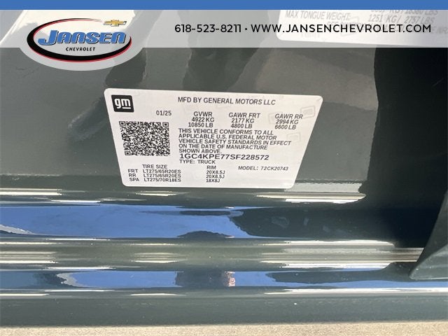 2025 Chevrolet Silverado 2500 HD LTZ