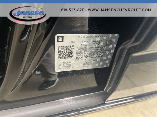 2018 Chevrolet Colorado 4WD Z71