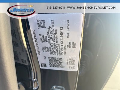 2026 Chevrolet Colorado Z71