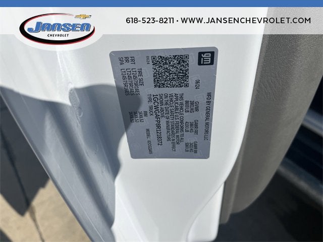 2024 Chevrolet Express Cargo 2500 WT