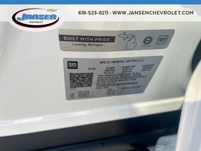 2026 Chevrolet Traverse LT