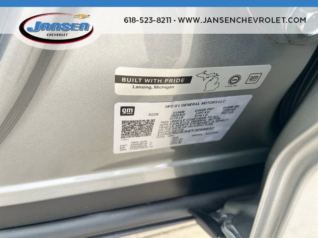 2026 Chevrolet Traverse LT