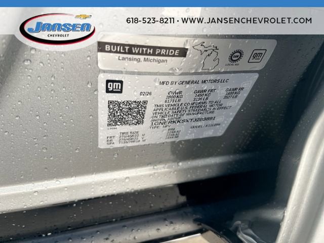 2026 Chevrolet Traverse High Country