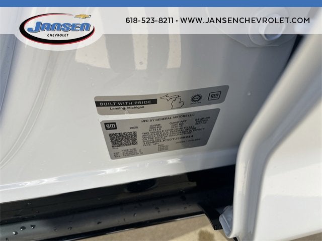 2026 Chevrolet Traverse RS