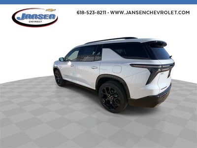 2026 Chevrolet Traverse RS