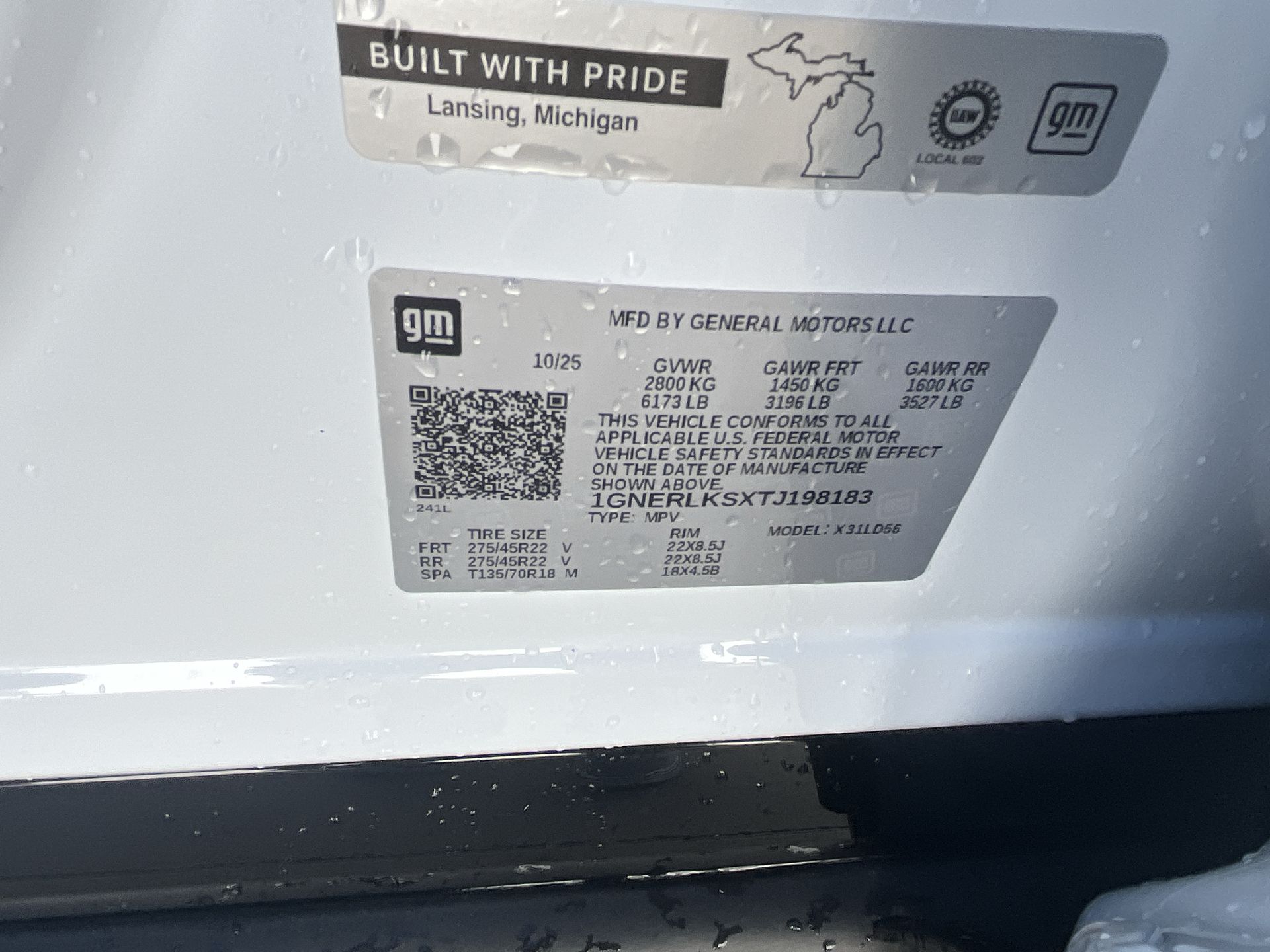 2026 Chevrolet Traverse RS