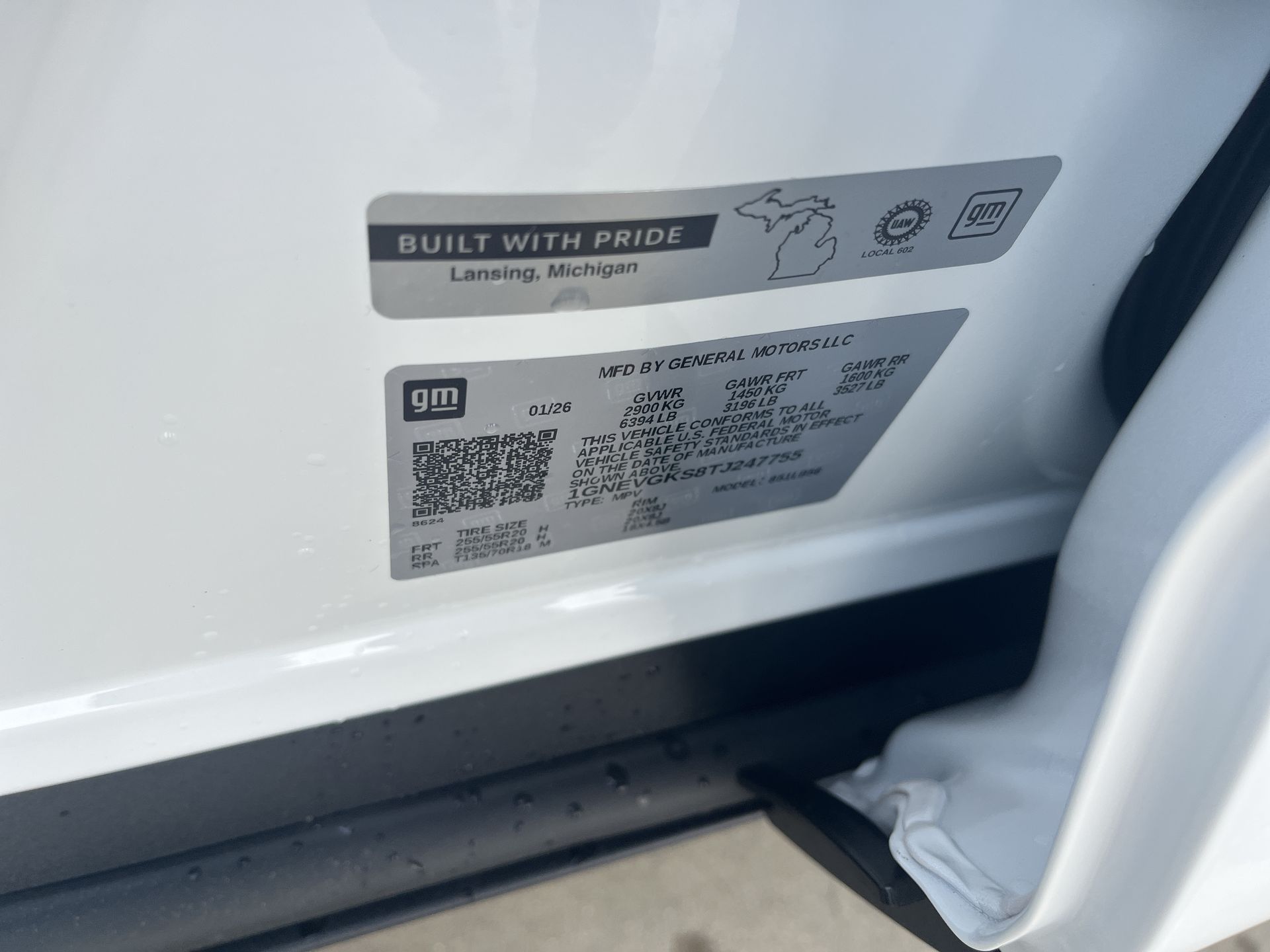 2026 Chevrolet Traverse LT