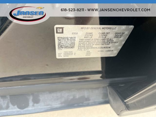 2018 Cadillac XT5 Luxury FWD