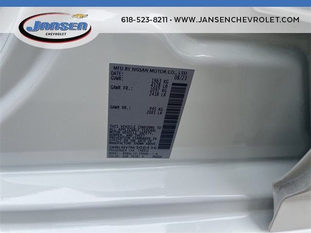 2024 Nissan Altima SL FWD