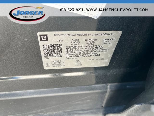 2018 Chevrolet Equinox LT