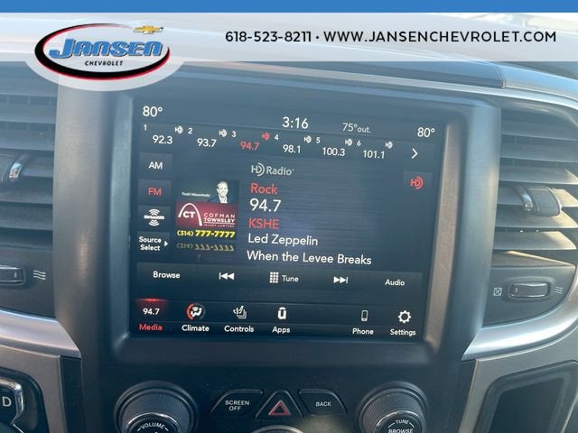 2018 RAM 1500 Big Horn Crew Cab 4x4 5'7" Box