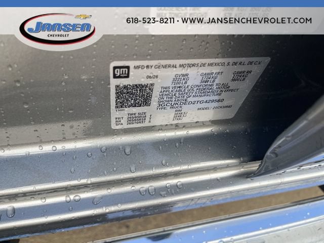 2026 Chevrolet Silverado 1500 LT