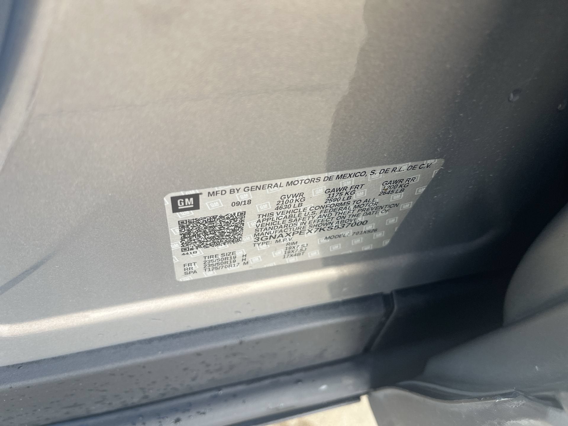 2019 Chevrolet Equinox Premier