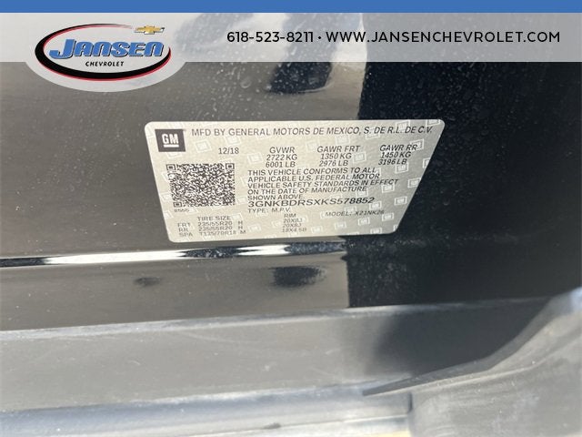 2019 Chevrolet Blazer Base w/3LT