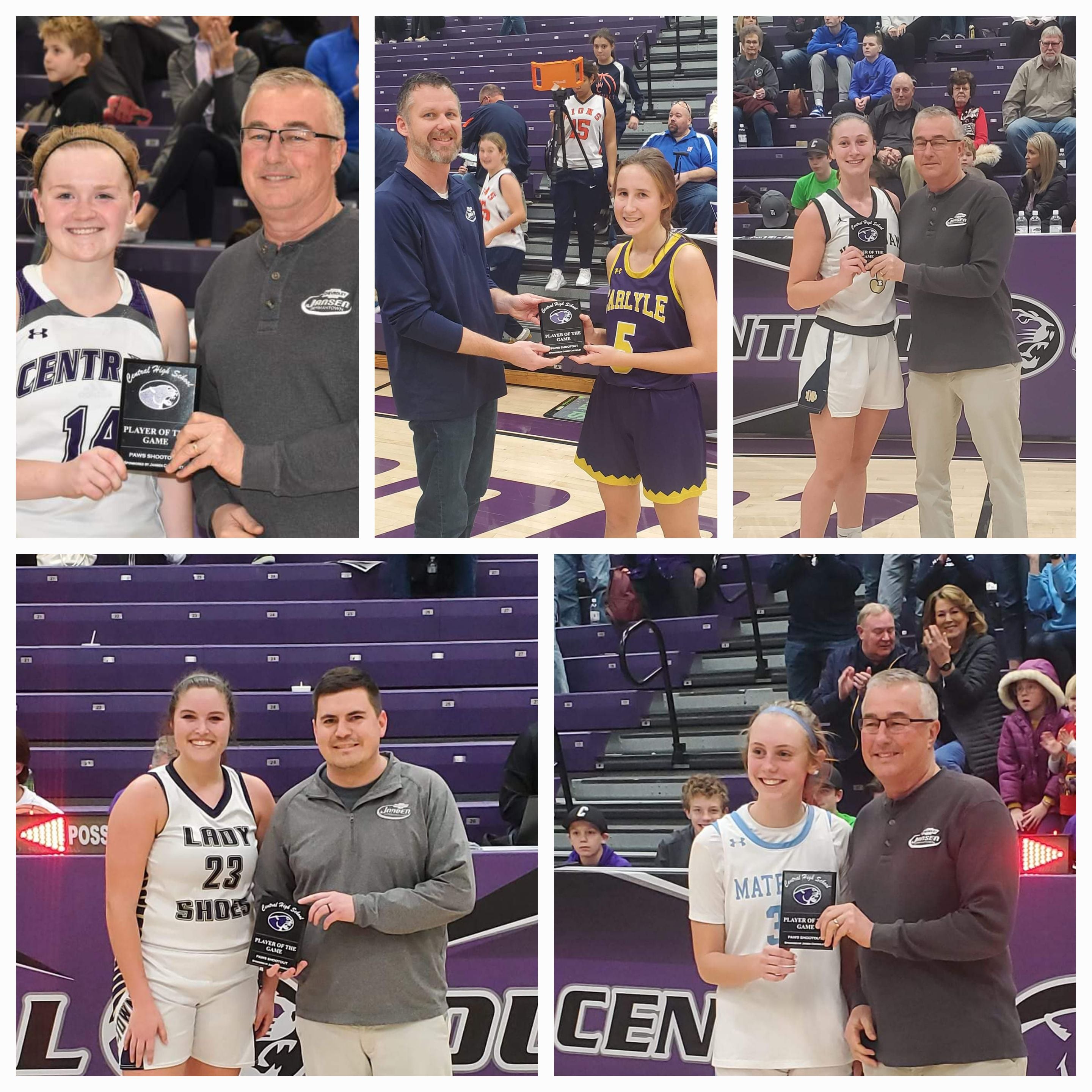 Breese Central High School Girls Basketball shootout