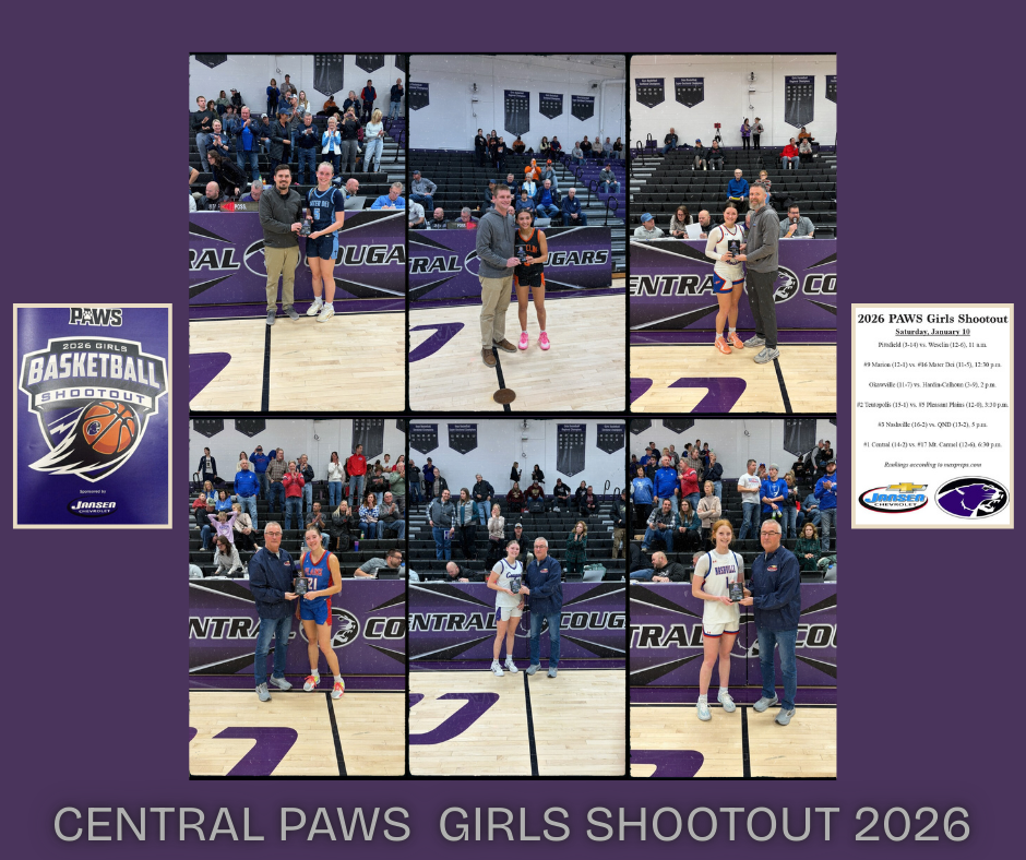 Central PAWS Girls Basketball Shootout