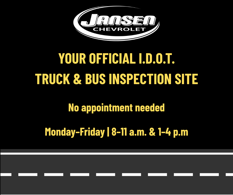  I.D.O.T Inspection | Jansen Chevrolet in Germantown IL